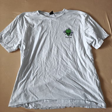 Casual T-shirt mit Alien druck
