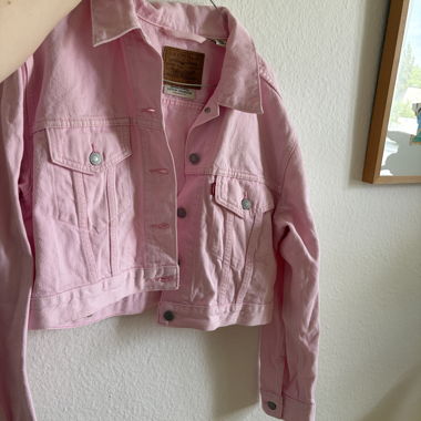 Levi's rosa Jeansjacke