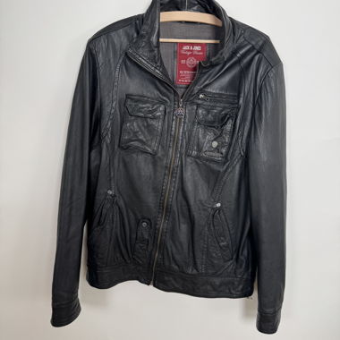 Giacca in pelle Jack & Jones