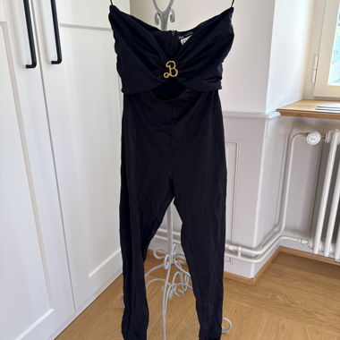 Schwarzer Jumpsuit Barbie
