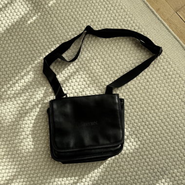 Black crossbody bag