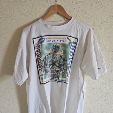 Vintage American Bowl T-Shirt 1991 