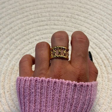 Bague acier inoxydable 