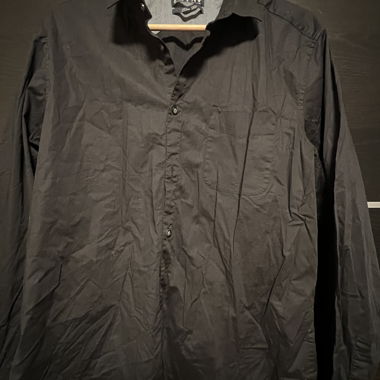 Esprit Hemd Slim Fit schwarz - Grösse L