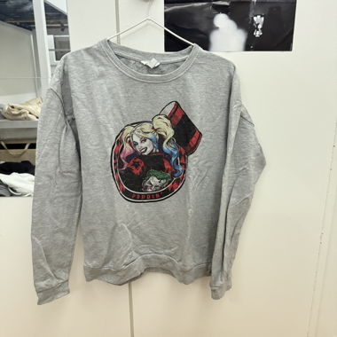 Graues Harley-Quinn-Pyjama