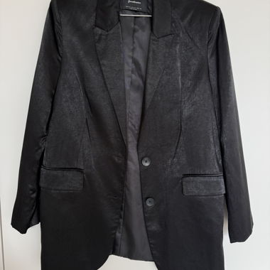 Blazer nero Stradivarius