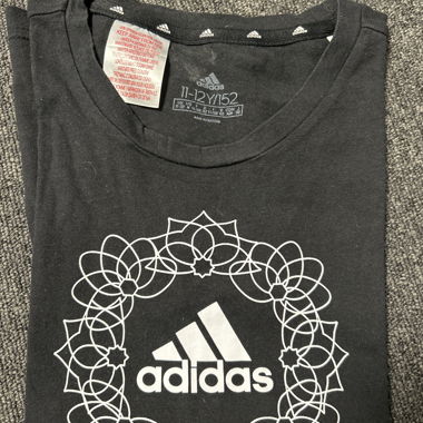 T-Shirt bambino Adidas nero Gr. 152