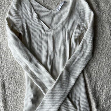 Pullover mit V-Ausschnitt