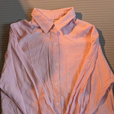 Camicia Estiva Rosa/Bianca Beach vibes