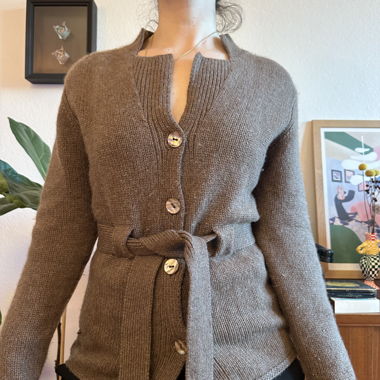 Cashmere cardigan