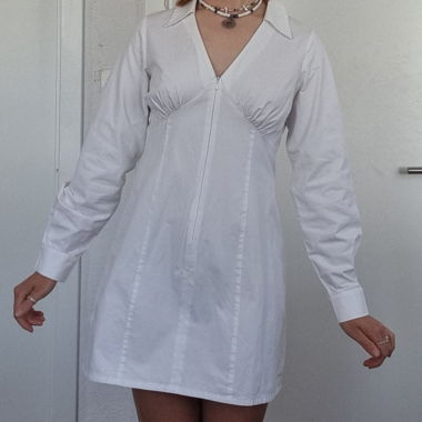 White NA-KD Mini Dress