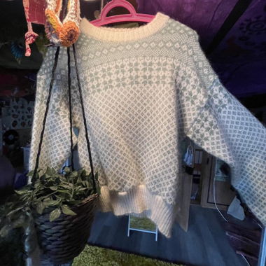 Rework Nowerger Island Strickpullover M-L