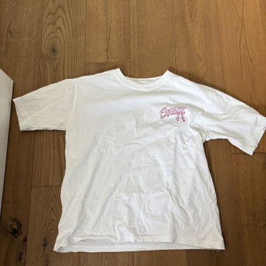 T-shirt bianco Pull&Bear