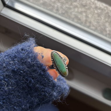 vintage turquoise ring