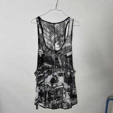 Mado ärmelloses graphic vintage top