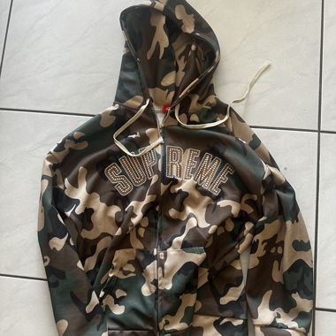 Camouflage-Hoodiejacke