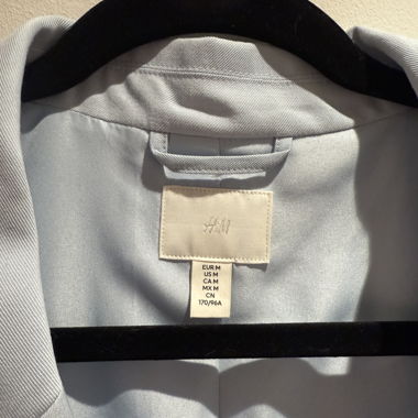 Blazer azzurro chiaro di H&M
