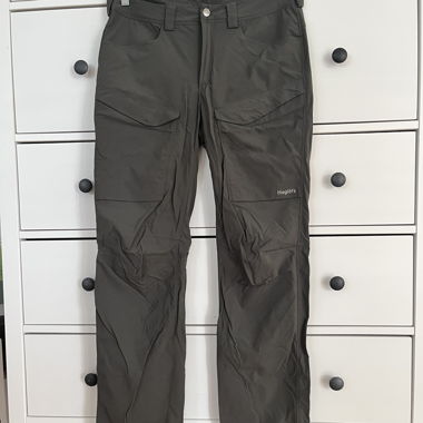 Haglöfs Anthracite Grey Wanderhose