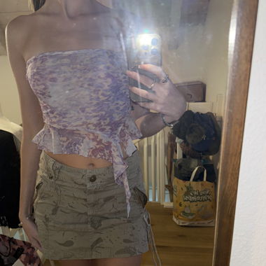Top bandeau asymétrique, Jaded London, taille 34