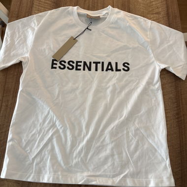 T-shirt bianco ESSENTIALS