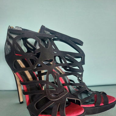 Buffalo Highheel Plateau black