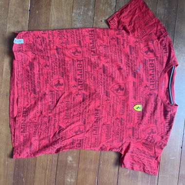 T-Shirt Ferrari rouge