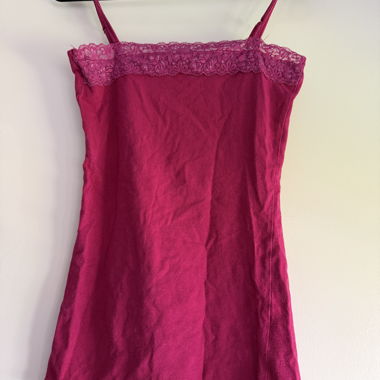 Fuchsia Lace Top