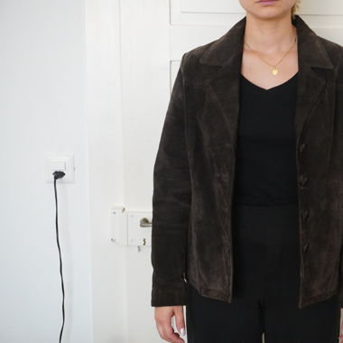 Vintage C&A Canda Collection Leather Jacket