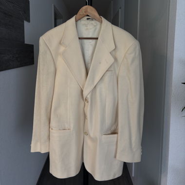 Cremefarbener Blazer