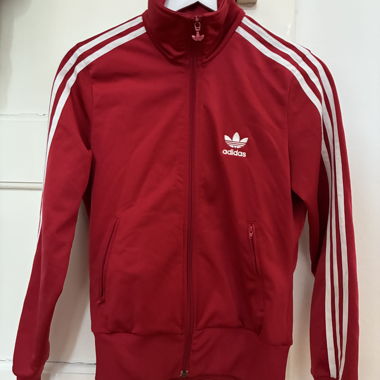 Red Adidas Training Jacket