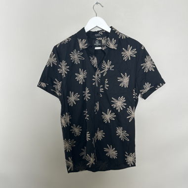 Chemise Volcom à manches courtes à motif floral