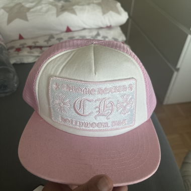 Pinke Chrome Hearts Cap