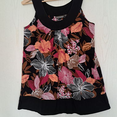 Floral Sleeveless Top