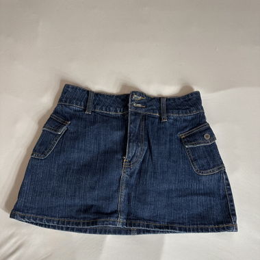 blue Jeans skirt with pockets