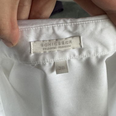 White Women’s Blouse Size 36