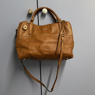 Sac à main en cuir Coach marron