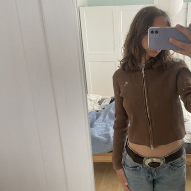 Braunes Jäckchen Brandy Melville