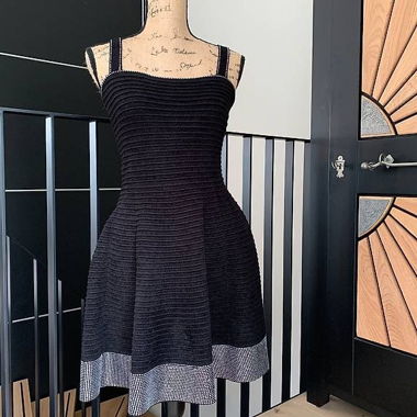 Sandro Strickkleid Gr. 36