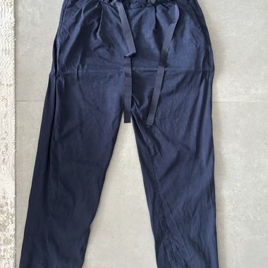 Mango navy Casual-Hose Grösse S