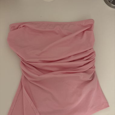 Pink Bustier Top