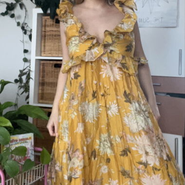 Floral maxi dress