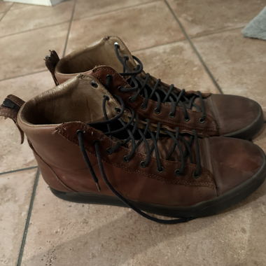 Stivaletti Diesel in pelle marrone
