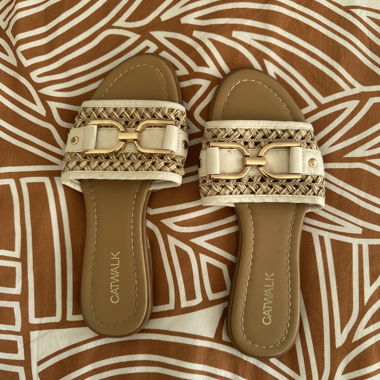 CATWALK geflochtene Sandalen