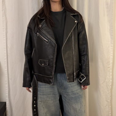 Leather jacket