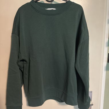 Green Sweatshirt Pullover