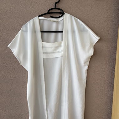 Blouse blanche ample