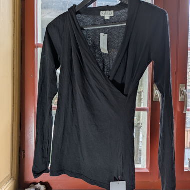 Velvet by Graham & Spencer Wrap Top - NEW