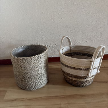 Wicker Plant Pot Covers