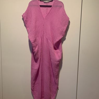 Robe Zara rose / Kaftan