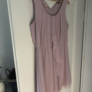 Abito in chiffon viola BiaGGINI